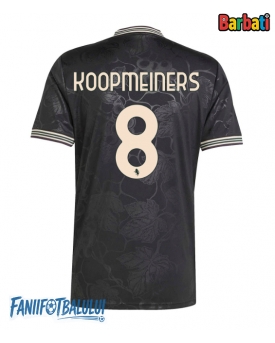 Juventus Teun Koopmeiners #8 Tricou Fotbal Replică 2025-26 Barbati Treilea